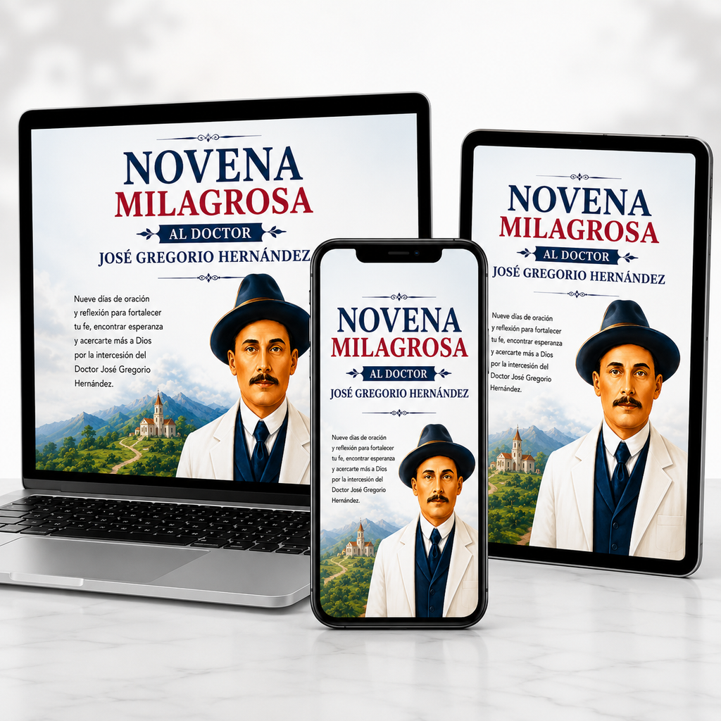 Novena Milagrosa al Doctor José Gregorio Hernández – 173 Páginas PDF