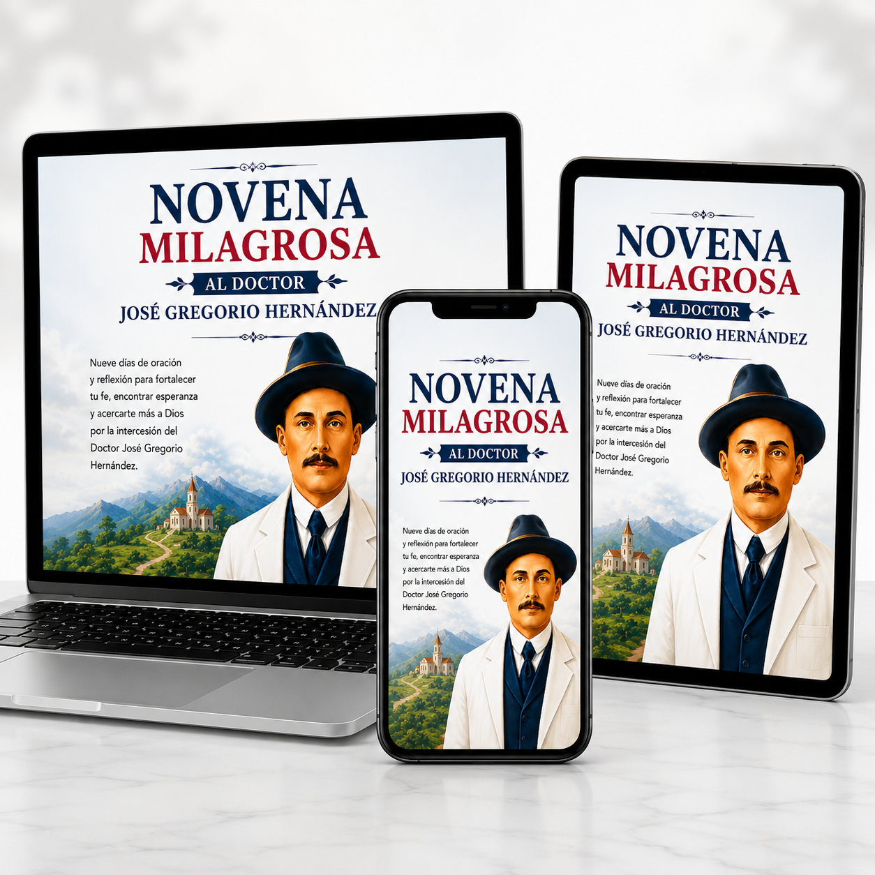 Novena Milagrosa al Doctor José Gregorio Hernández – 173 Páginas PDF
